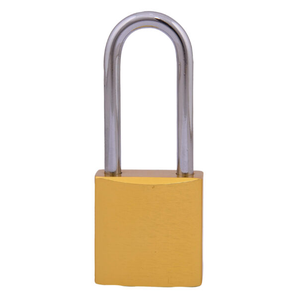 7240-Aluminium-Padlock-Long-Shackle-Yellow 2